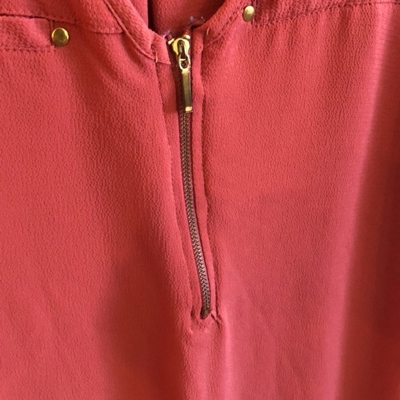 New Glory half zip Casual Blouse   | SIZE 2X - Picture 3 of 6